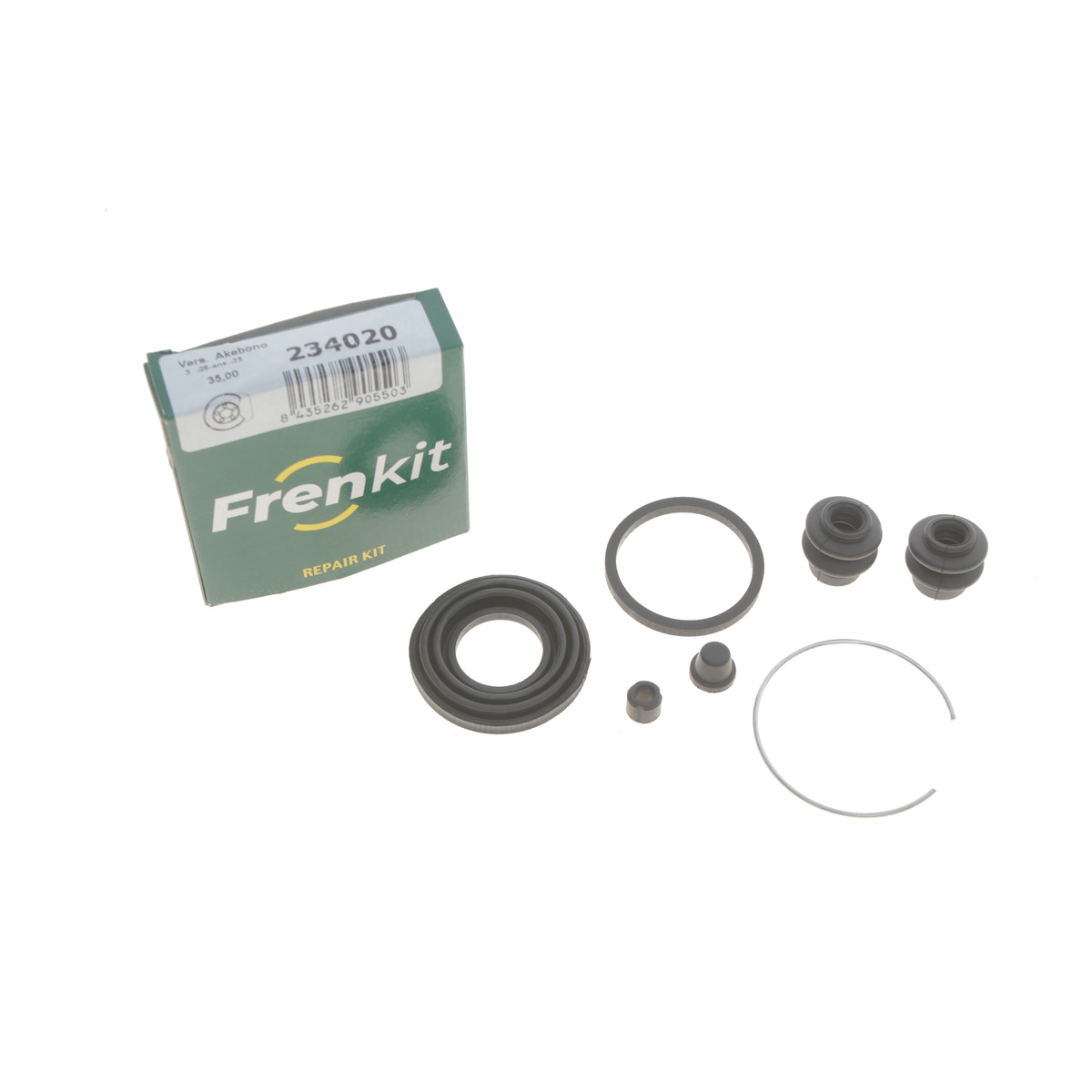 Ремкомплект супорта (заднього) Nissan X-Trail 01-13 (d=35mm) (Akebono) Frenkit