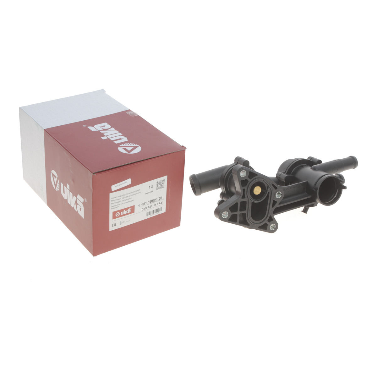 Термостат VW Polo/Skoda Rapid/Roomster 1.2/1.6 06- (83°C/87°C) VIKA