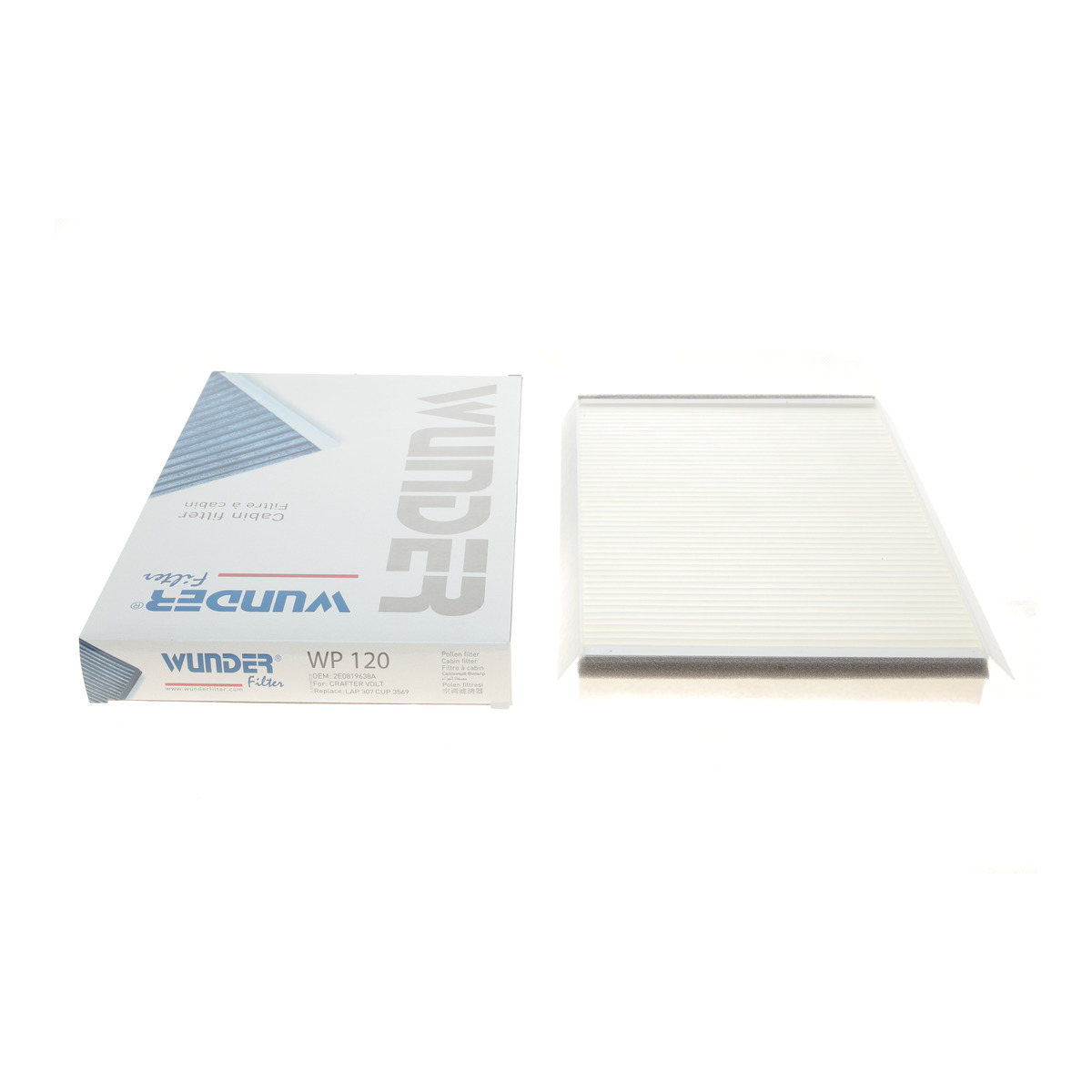 Фільтр салону MB Sprinter/VW Crafter 06- Wunder Filter