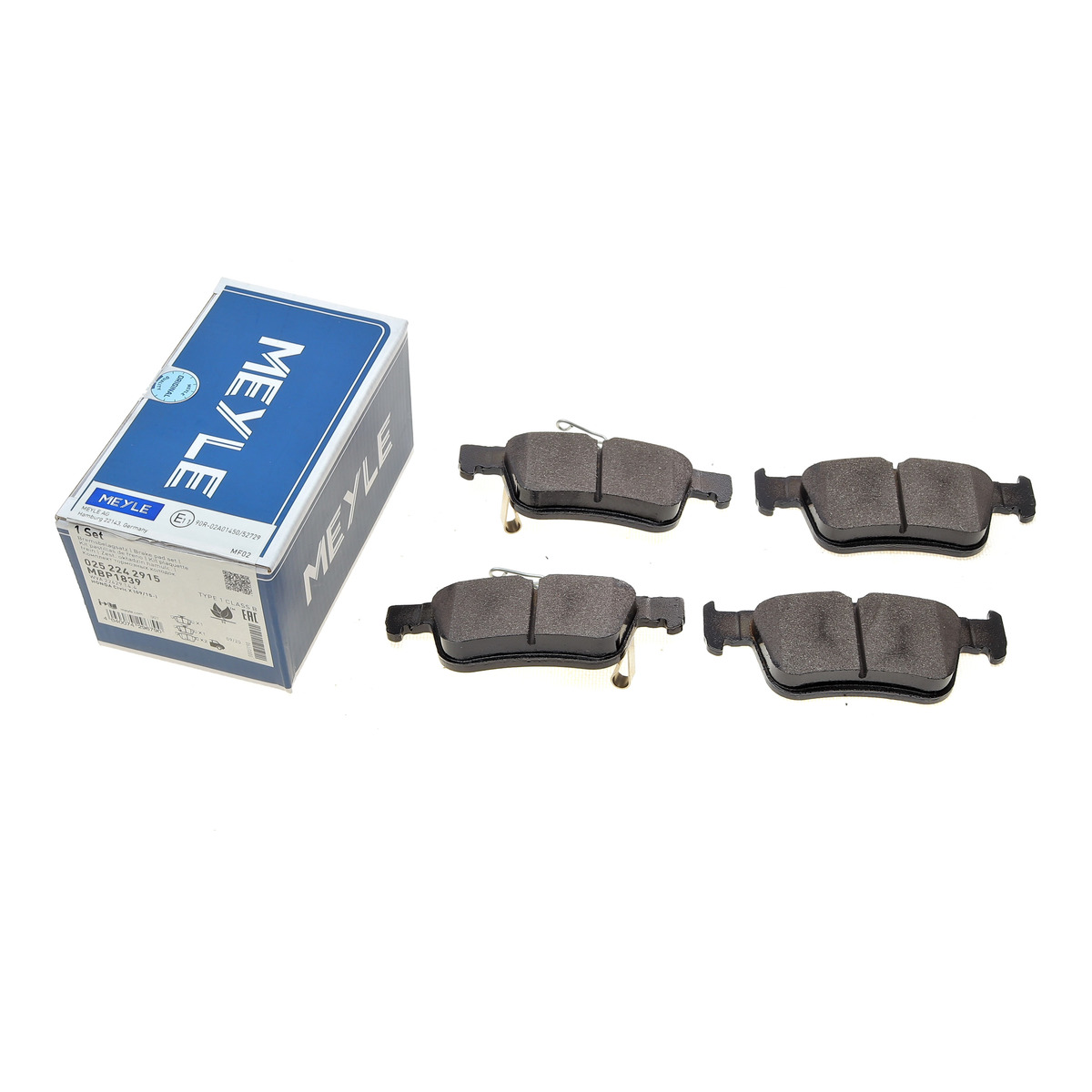Колодки тормозные (задние) Honda Civic 1.0-2.0 16V 13-