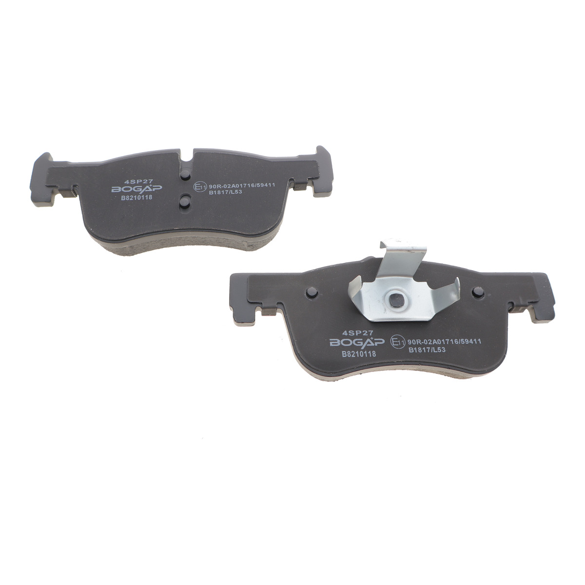 Колодки гальмівні (передні) BMW 1 (F20/F21) 11-/2 (F22/F23/F87) 14- B38/B47/N13/N47 BOGAP фото 2