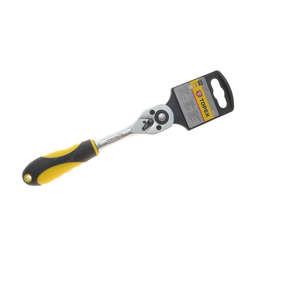 Тріскачка 1/4" 45 зубців 150 мм TOPEX