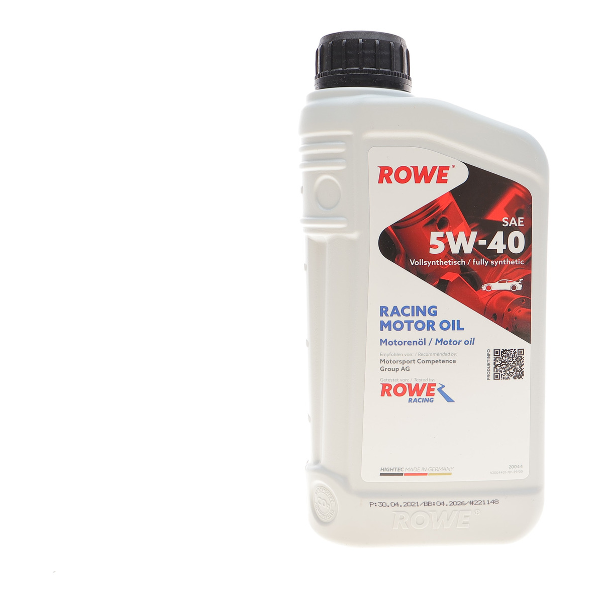 Олива 5W40 HIGHTEC RACING MOTOR OIL (1L) MULTI-ESTER TECHNOLOGY ROWE