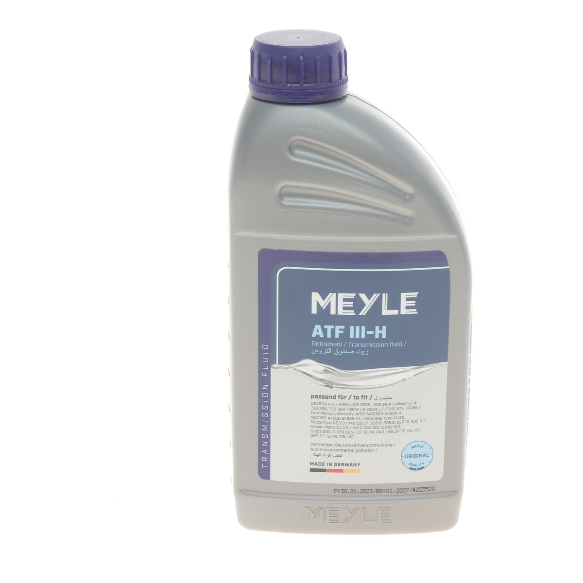 Масло ATF-III-H Dexron III (H) (1L)  (MB 236.6/237.71/236.9/236.10/236.11/236.13/VAG G 052 990)