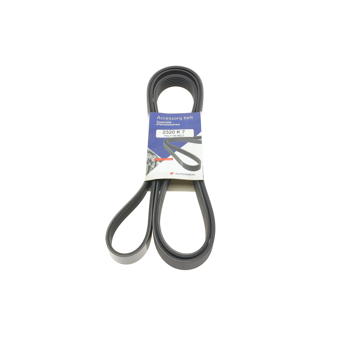 Ремінь генератора Land Rover Range Rover II 4.0i/4.6 94-02 (7PK2320) Hutchinson