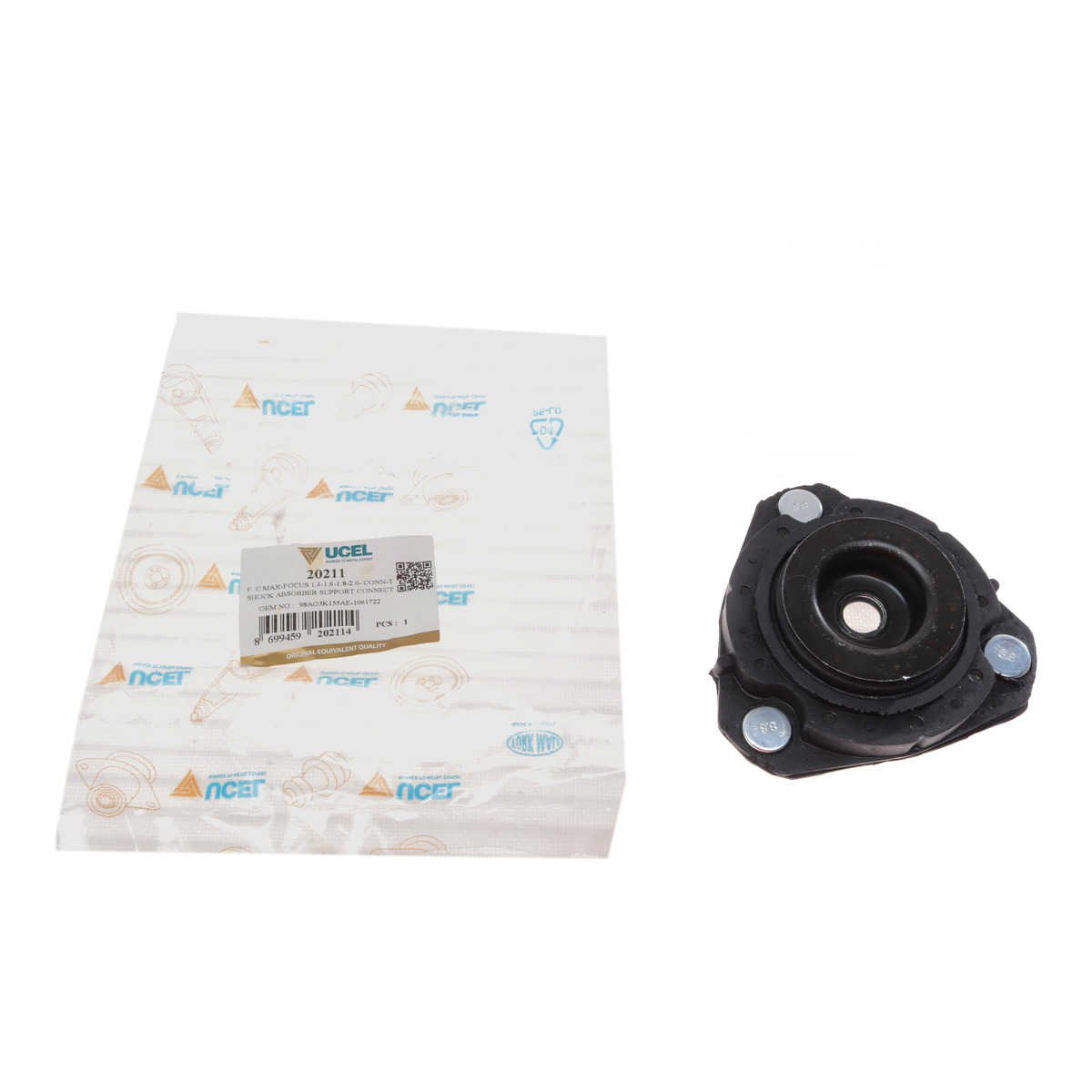 Подушка амортизатора (переднього) Ford Connect 02- UCEL