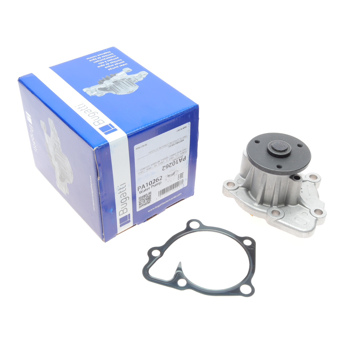 Помпа води Hyundai ix35/Tucson/Santa Fe/Kia Cerato/Sorento/Carens/Mitsubishi 2.0/2.4 10-(R/B)(6 лоп) Bugatti