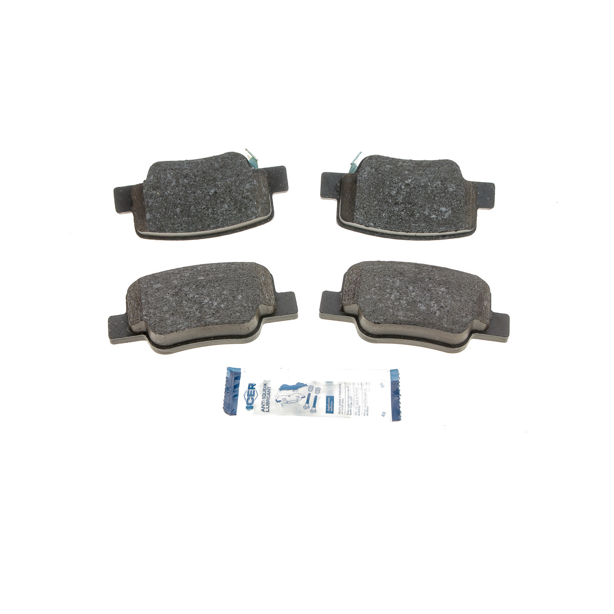 Колодки гальмівні (задні) Toyota Verso 09-18 Icer