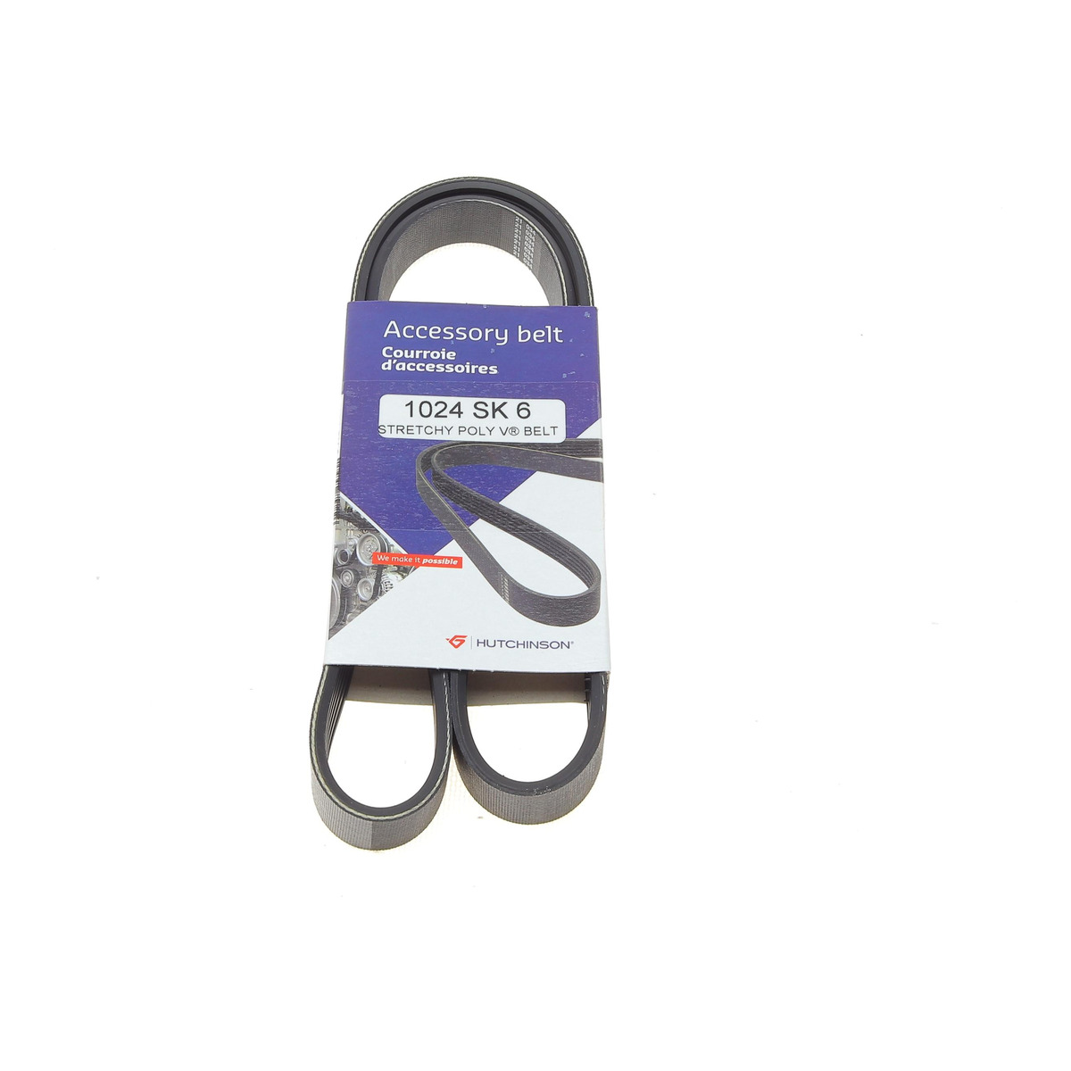 Ремень генератора Ford Fiesta VI 1.25 08- (6PK1024)