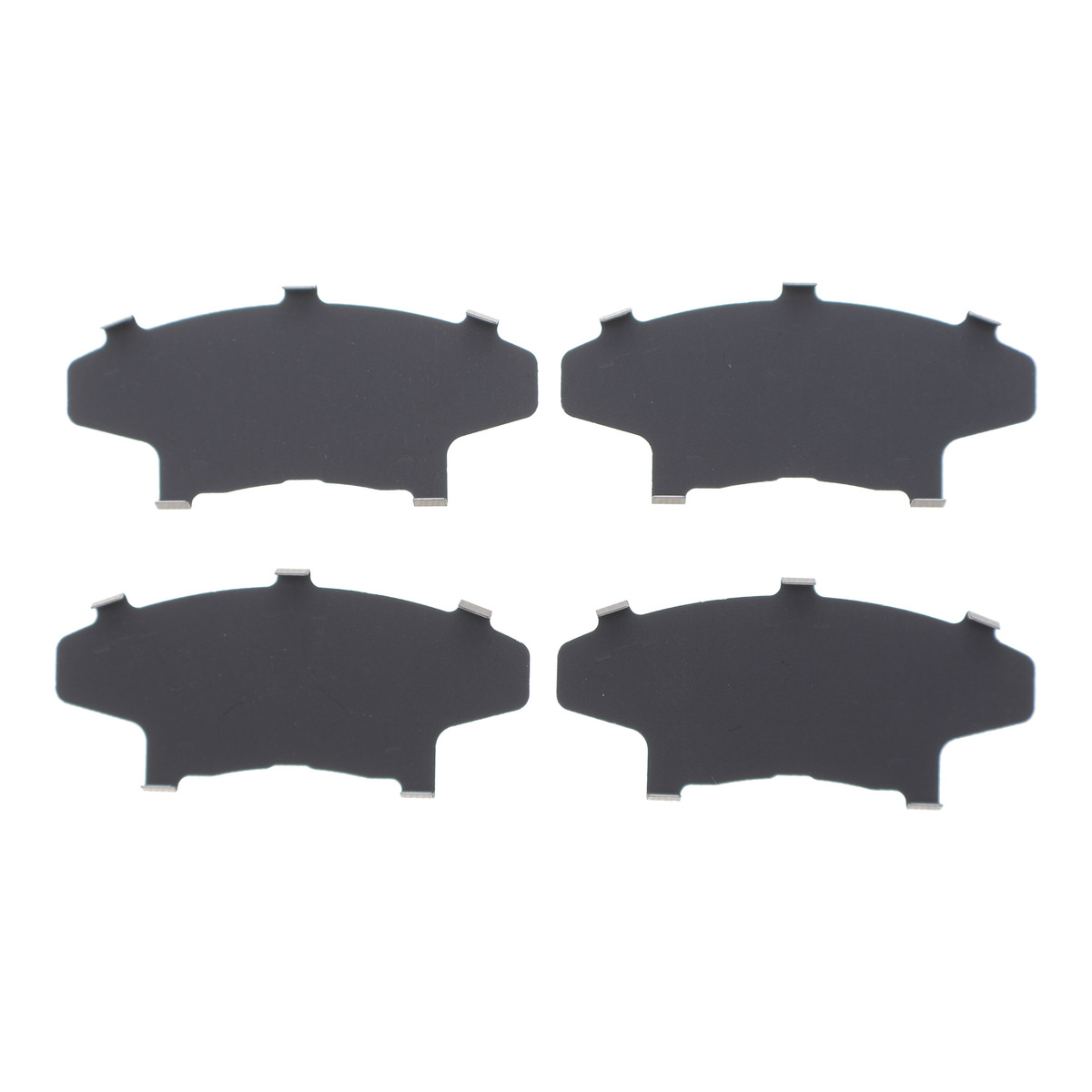 Комплект протискрипних пластин (передніх) Hyundai Accent I/II 94-05/Getz 02-10/Elantra 90-00/Pony 85-95 (Mando) Frenkit