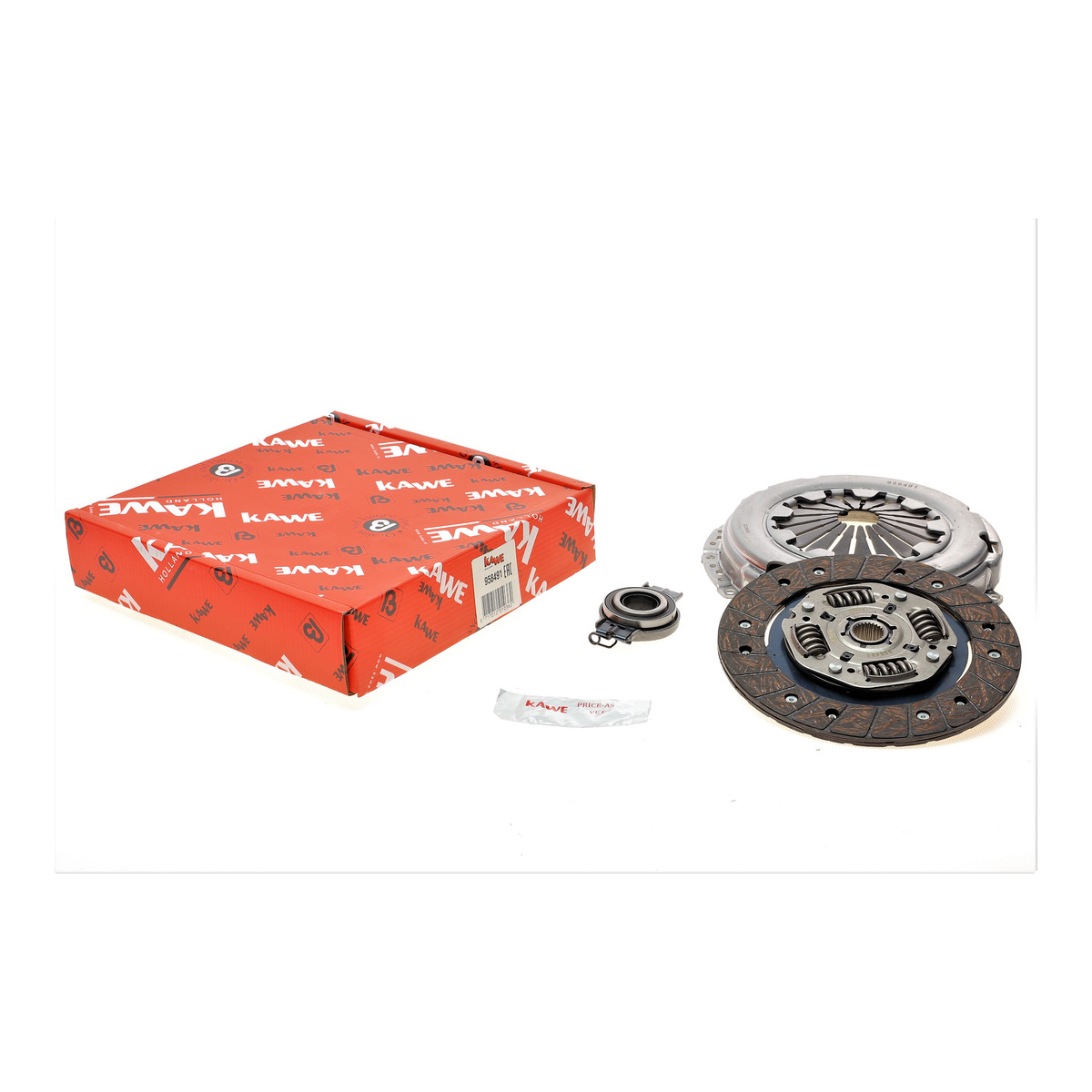 Комплект зчеплення VW Caddy II 95-04 (d=200mm) (+вижимний) KaWe