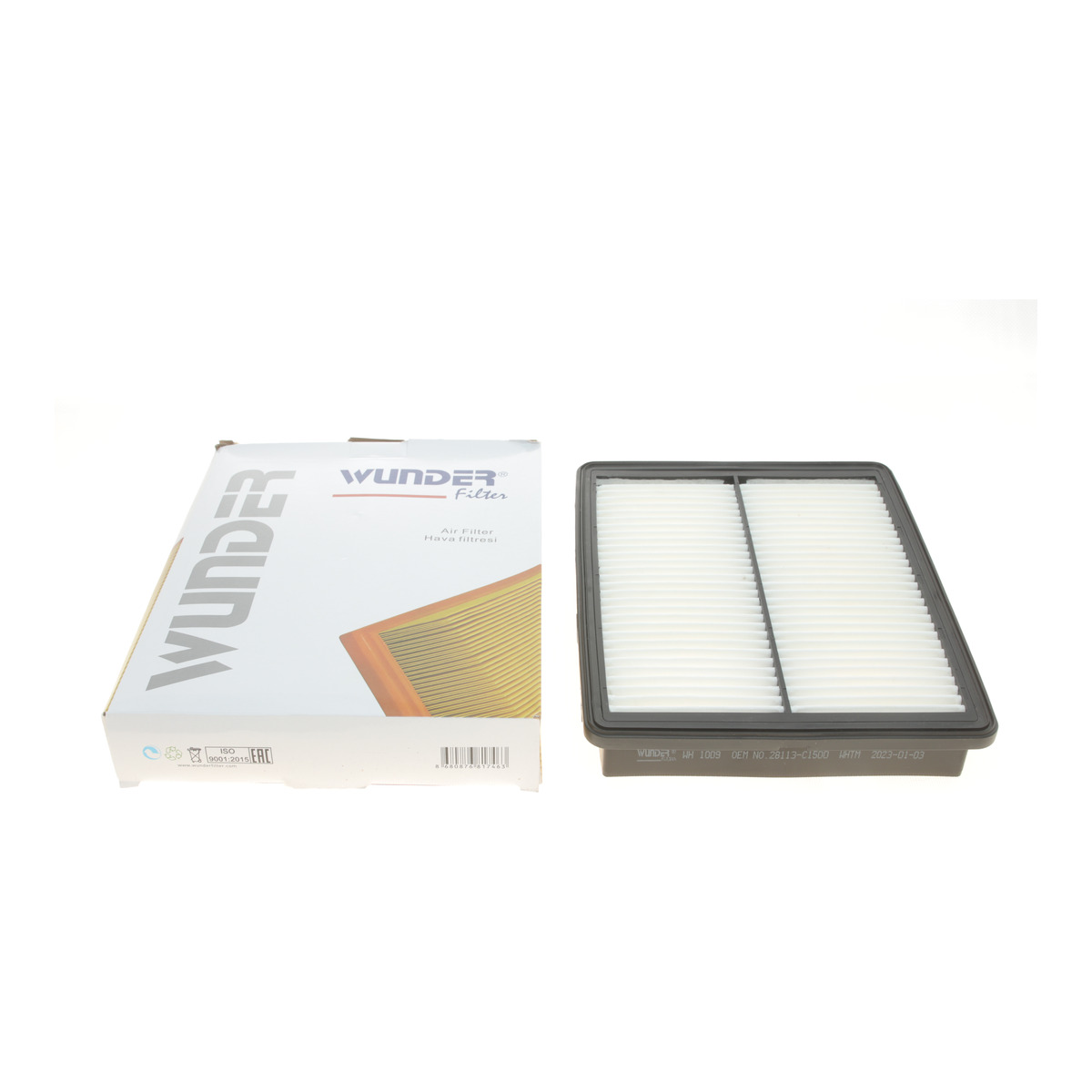 Фільтр повітряний Hyundai Sonata VII 2.0 16V 14-/Kia Optima IV 1.6-2.0 16V 12- Wunder Filter