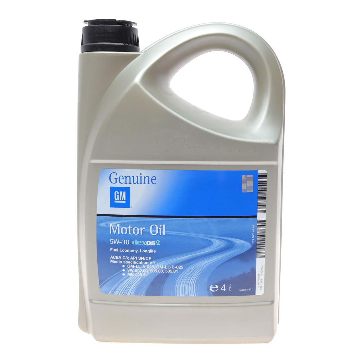Олива 5W30 GM Dexos2 (4L) 1942002 GM