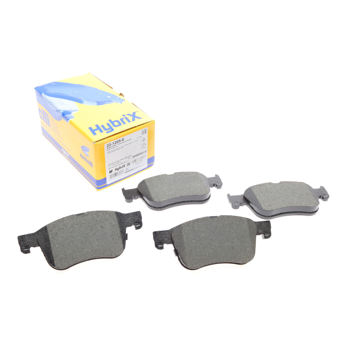 Колодки гальмівні (передні) Ford Focus/Kuga 1.0-2.0 EcoBoost18- Metelli
