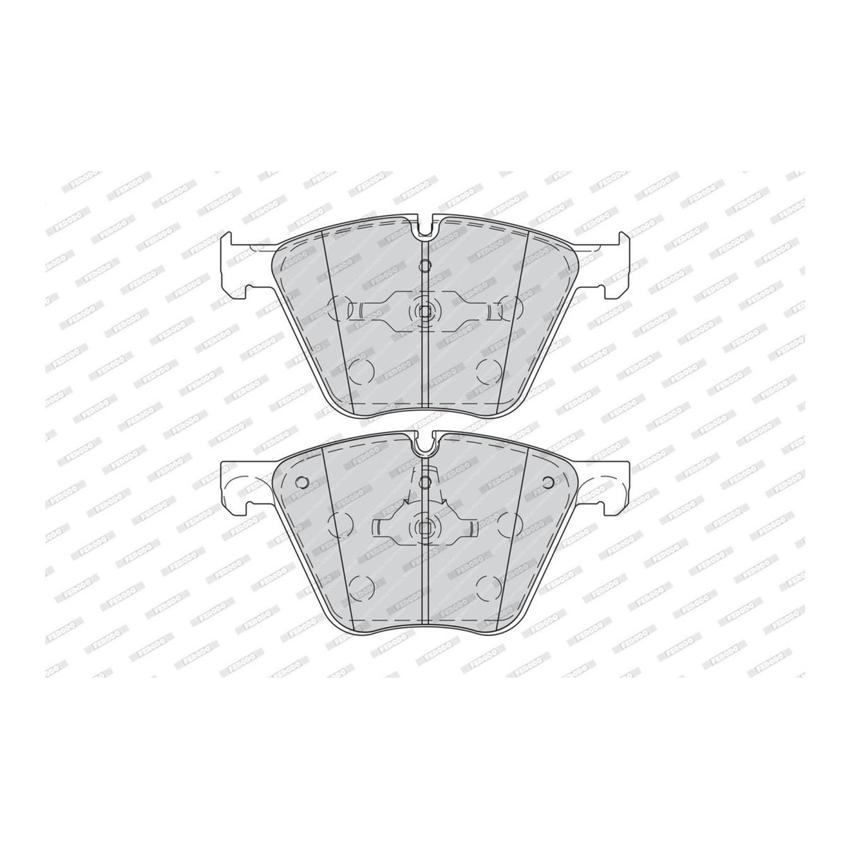 Комплект гальмівних колодок передн , BMW 5 GRAN TURISMO (F07), 7 (F01, F02, F03, F04), X5 (E70), X5 (F15, F85), X6 (E71, E72), X6 (F16, F86) 3.0D-6.0 10.07-07.19