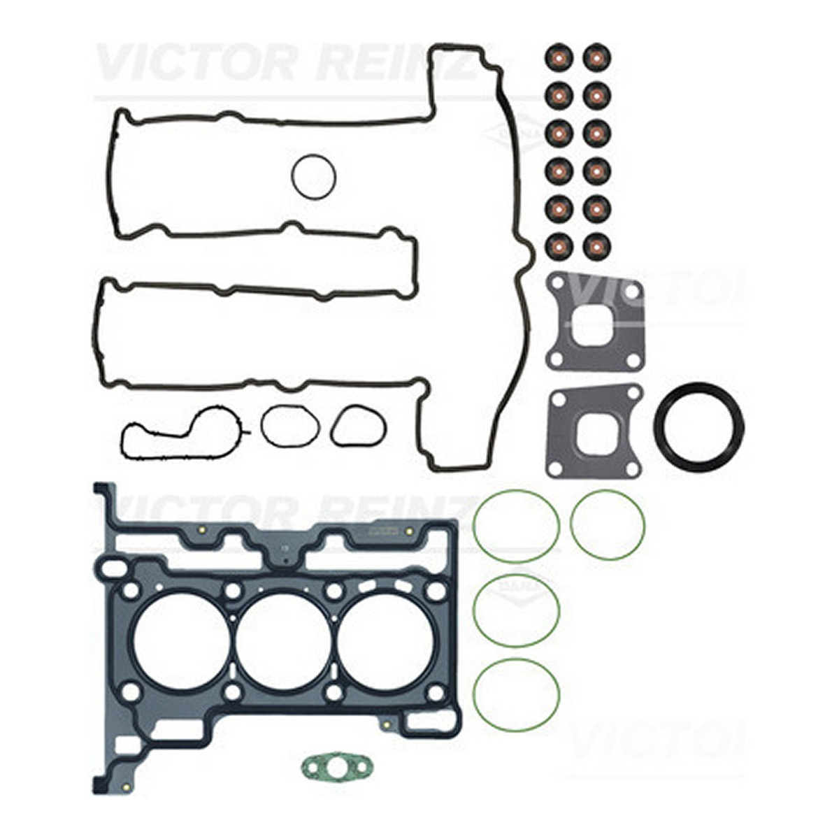 Комплект прокладок (верхній) Ford Fiesta/Focus/Connect/C-Max/Mondeo 1.0 12- REINZ