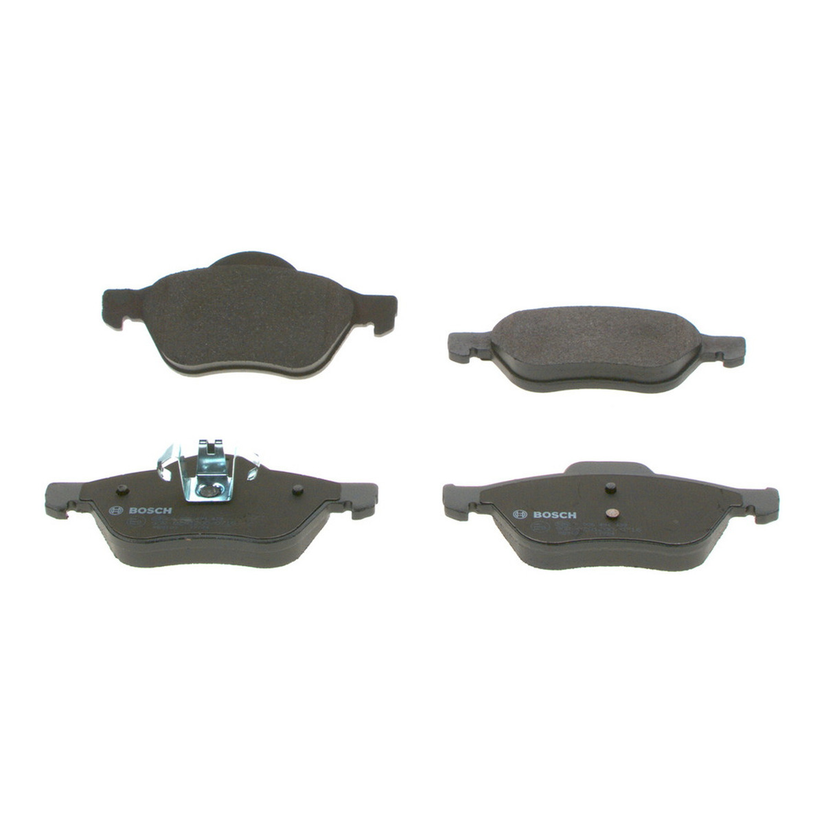 Комплект гальмівних колодок передн , RENAULT CLIO III, MEGANE II, SCENIC II 1.2-2.0D 09.02-