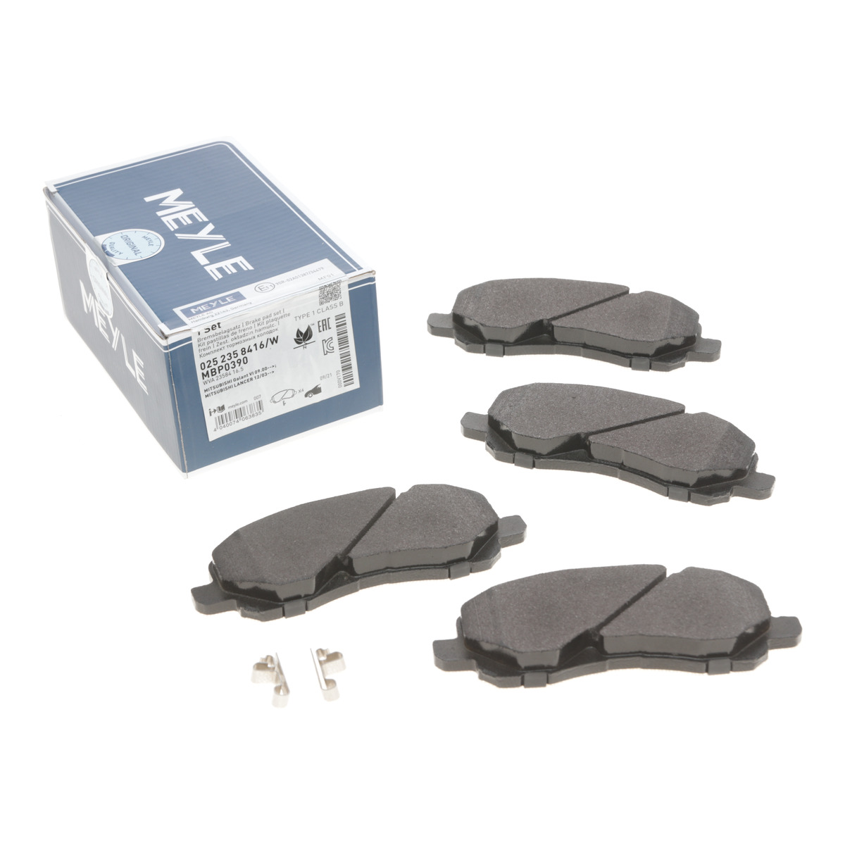 Колодки тормозные (передние) Mitsubishi Lancer VII/VIII 03-/Jeep Compass/ Patriot 06-