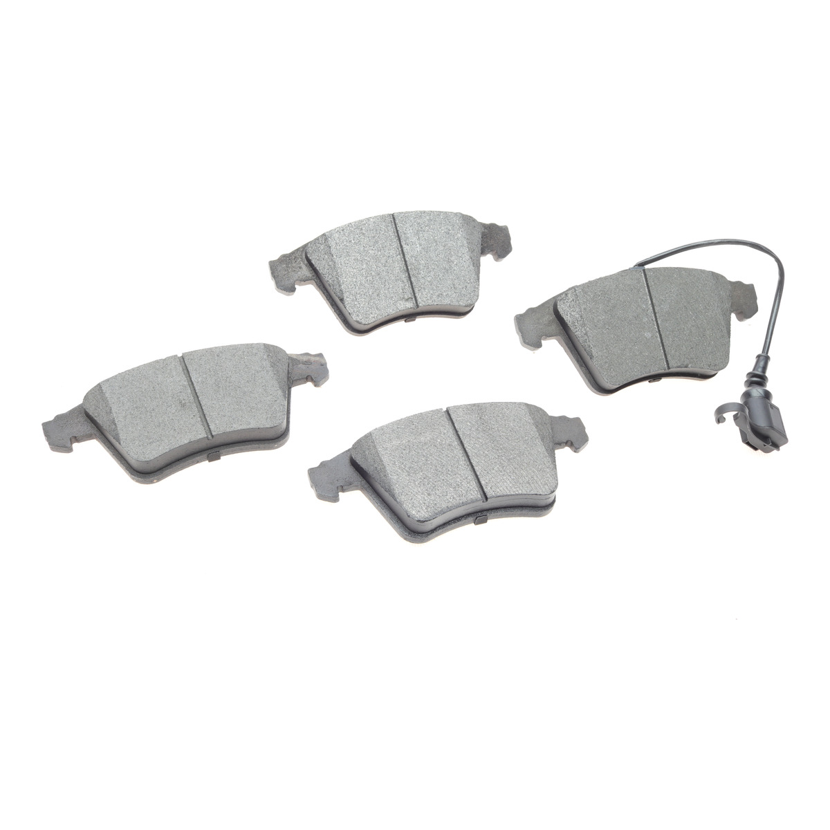 Колодки гальмівні (передні) VW T5 03- (18mm/17.6mm)/(з датчиками) Solgy