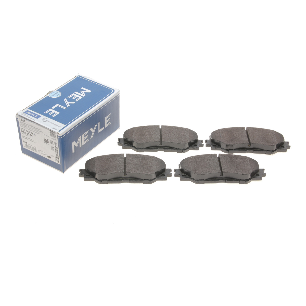 Колодки тормозные (передние) Toyota RAV4 III 06-/Auris 07-