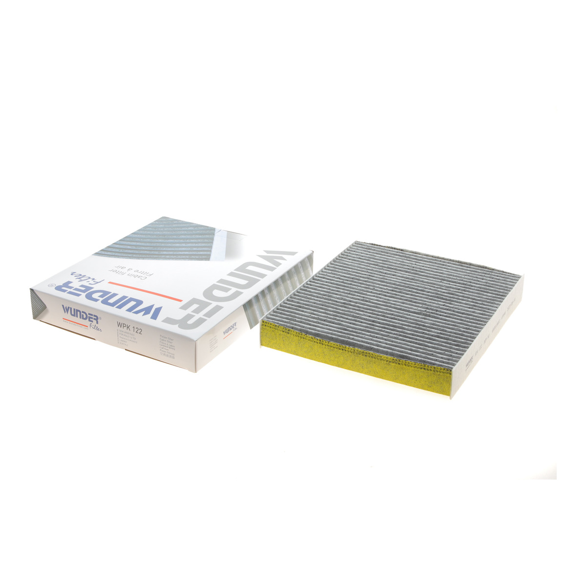 Фільтр салону Skoda Fabia/Roomster/VW Polo 99-10 (вугільний) Wunder Filter