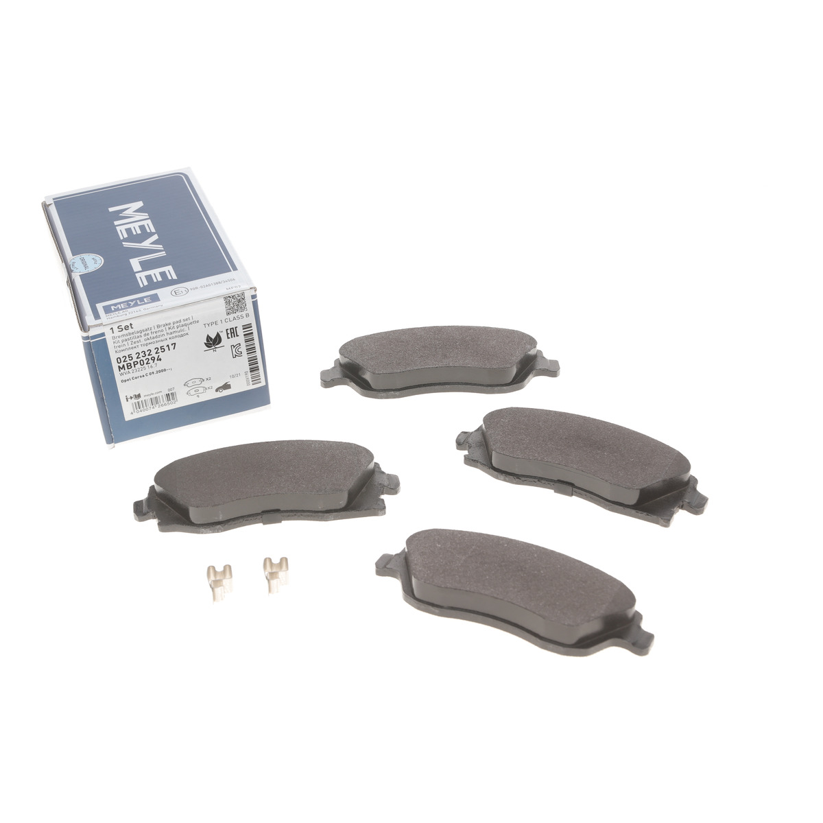 Колодки тормозные (передние) Opel Combo 01-04