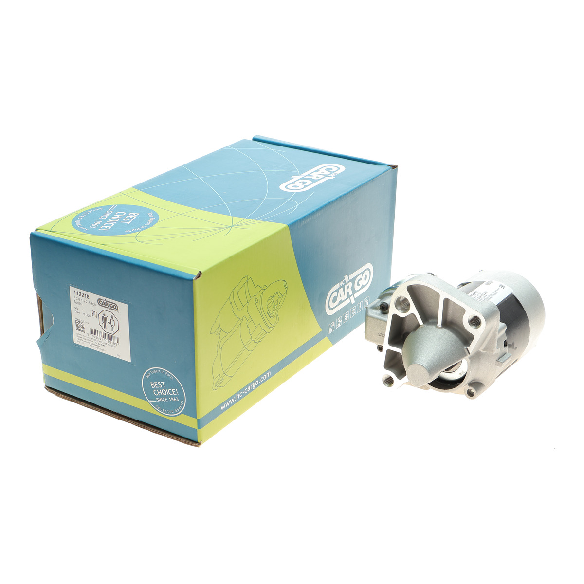 Стартер Renault Clio/Kangoo/Megane/Scenic/Dacia Dokker/Duster 1.4-1.6 97- (1kw) (z=8/9) = 112218 HC-Cargo