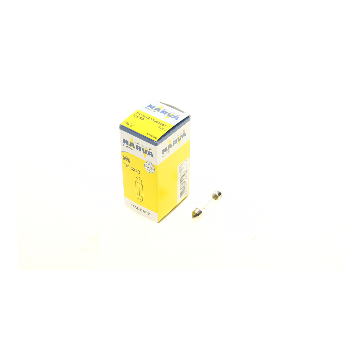 Автолампа C5W 12V 5W SV8.5 (11x41mm) Narva