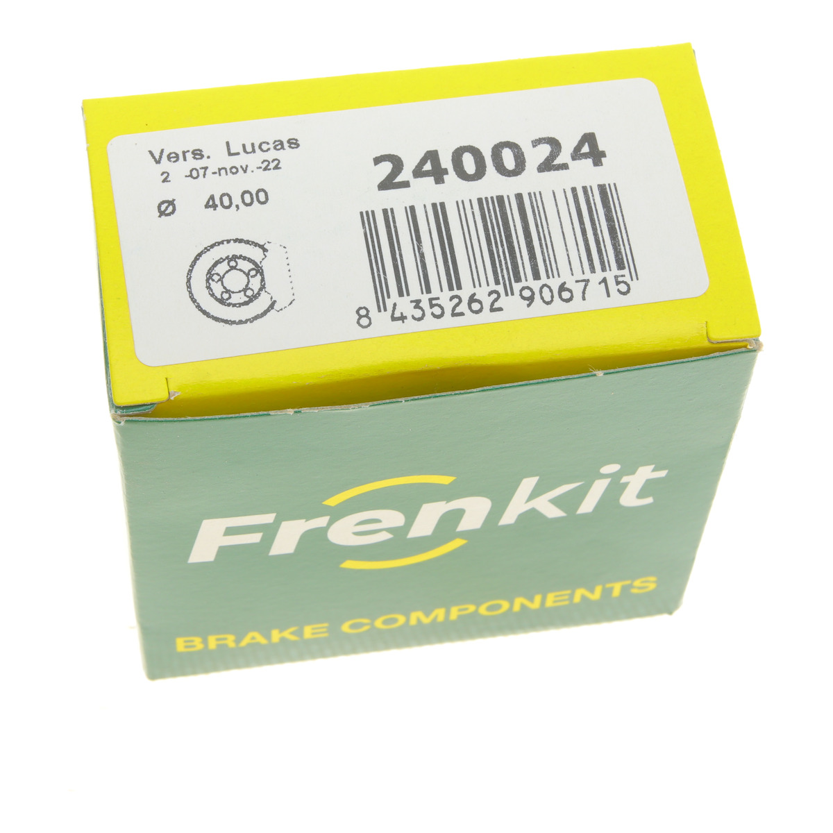 Ремкомплект супорта (переднього) Renault Trafic 01- (d=40/45mm) (Lucas) Frenkit