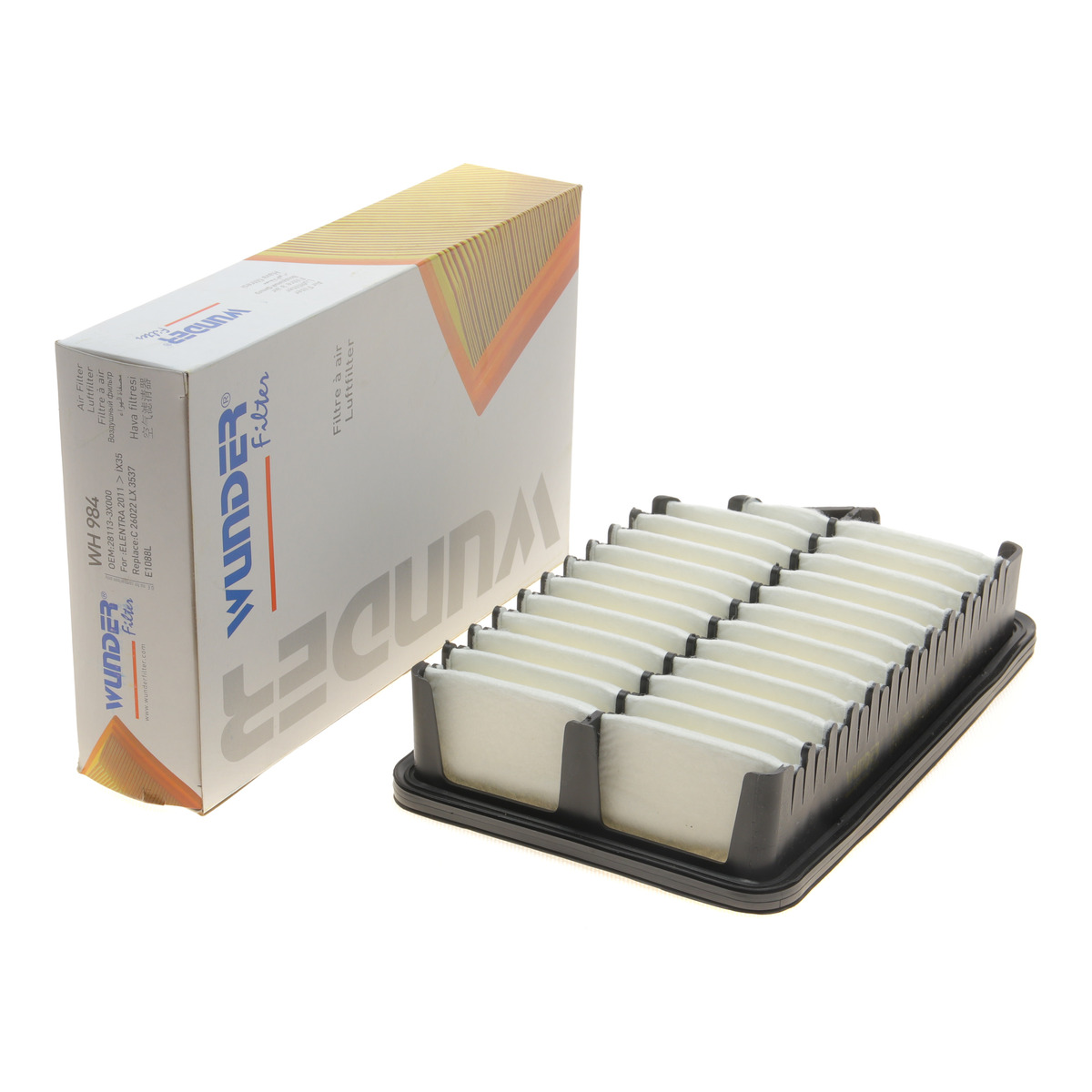 Фільтр повітряний Hyundai I40 1.6-2.0 GDI 10- Wunder Filter