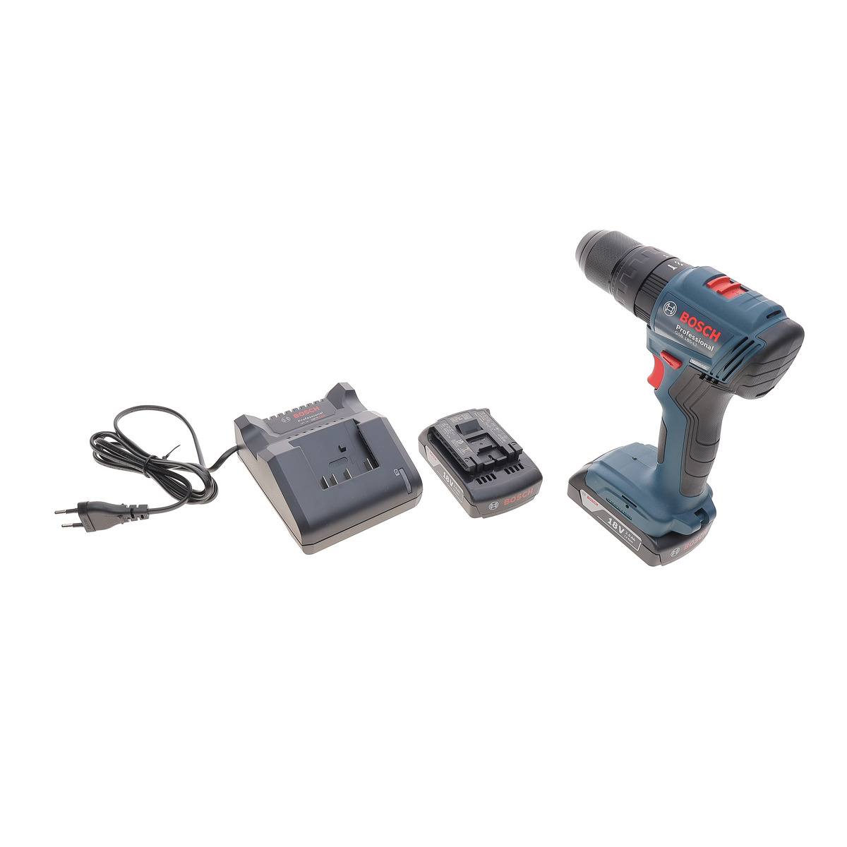 Шуруповерт акумуляторний GSB 185-LI 18V/2.0Ah 50 Нм (2 акб + зарядка) Bosch