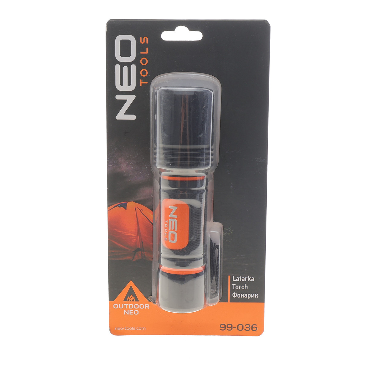Ліхтарик алюмінієвий 200Lm/3xAAA/CREE XHP50.2 LED NEO Tools