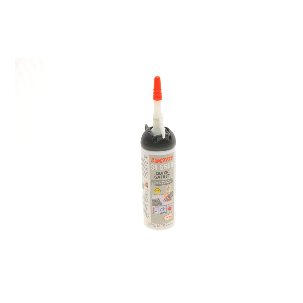 LOCTITE SI 5660, 100ML Герметик силиконовый (серый) (маслостойкий)