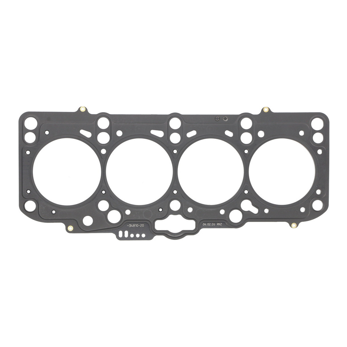 Прокладка ГБЦ VW Caddy 2.0TDI 03-, Ø82,00mm, 1,61mm, 3 метки, CBHA/CBJB/CBKA/BVH/BRT/BMP/BMM/BHW/BGW REINZ фото 2