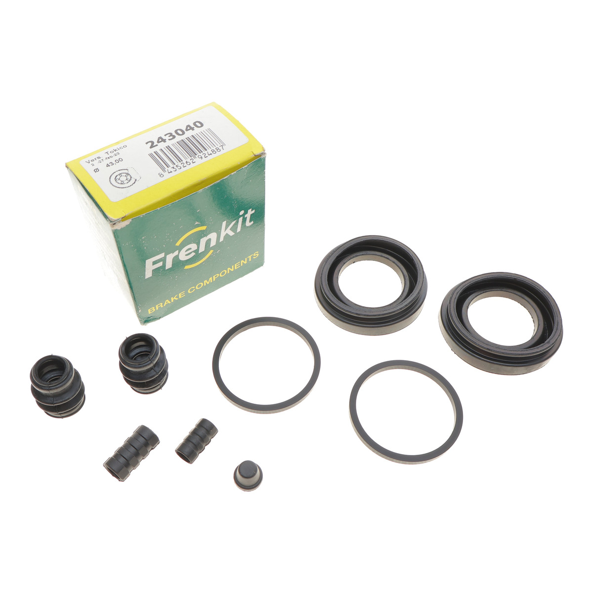 Ремкомплект супорта (переднього) Subaru Forester/Legacy IV/Tribeca 03- (d=43mm) ((Tokico) Frenkit