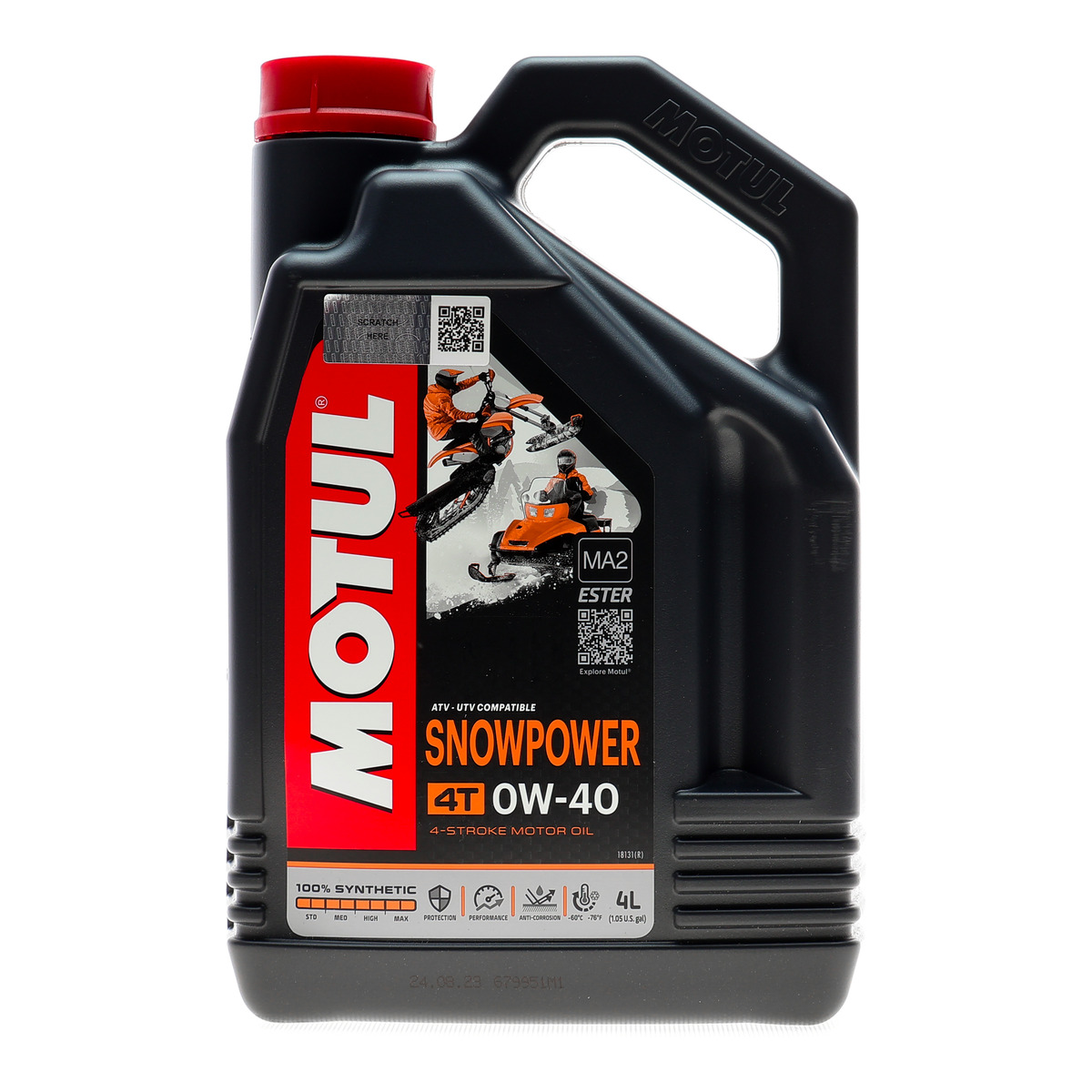 Олива 0W40 Snowpower 4T (4L) (105892) Motul