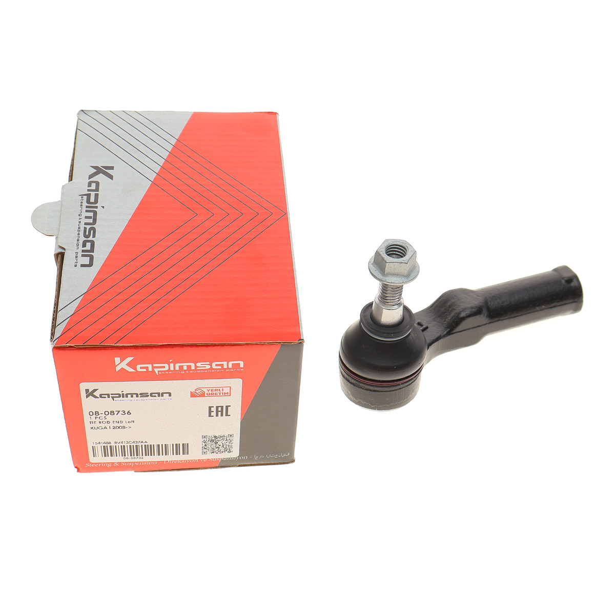 Наконечник тяги рульової (L) Ford Kuga 2.0 TDCI 08- Kapimsan