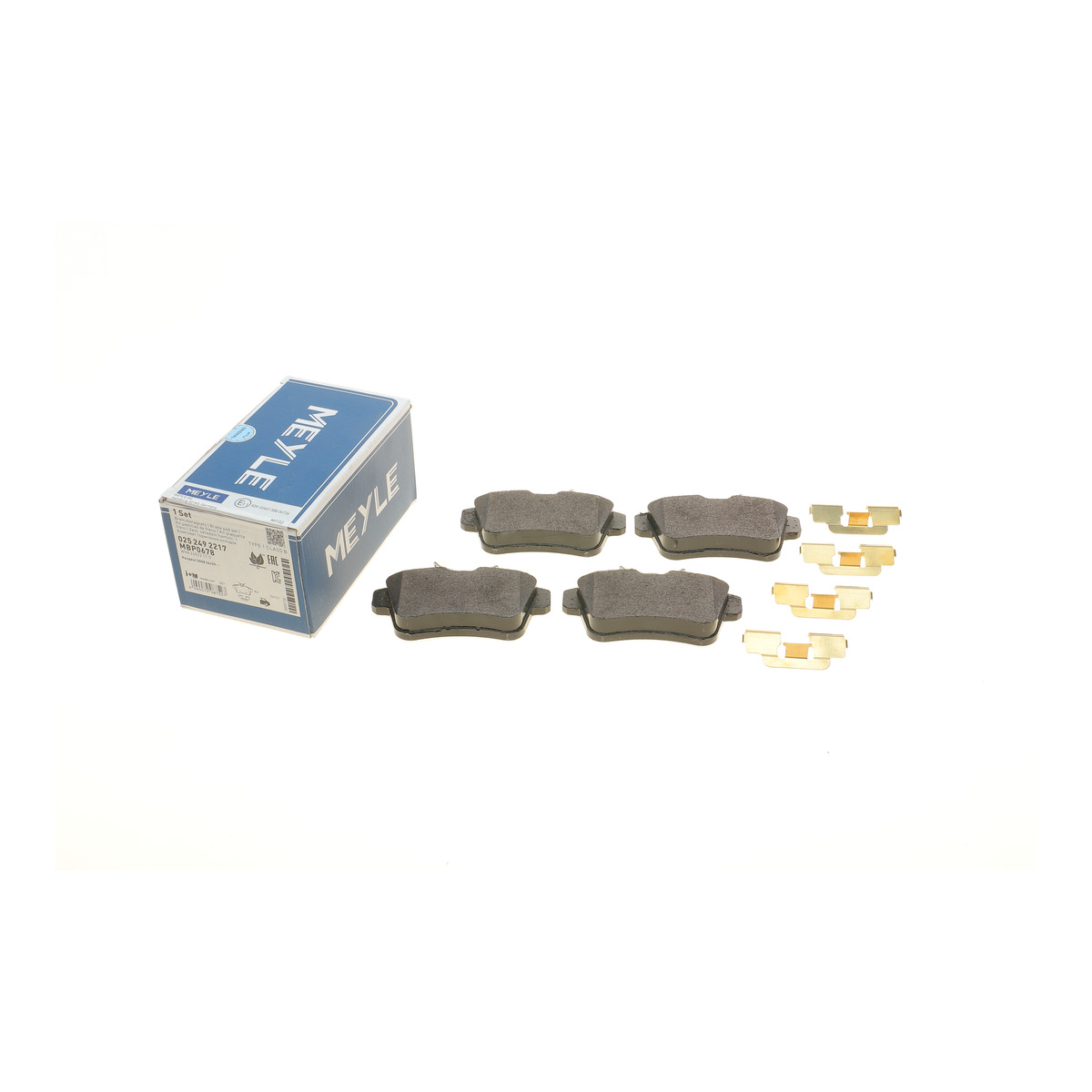 Колодки тормозные (задние) Citroen C4 09-/DS4/DS5 11-15/Peugeot 308/508/3008/5008 09-18