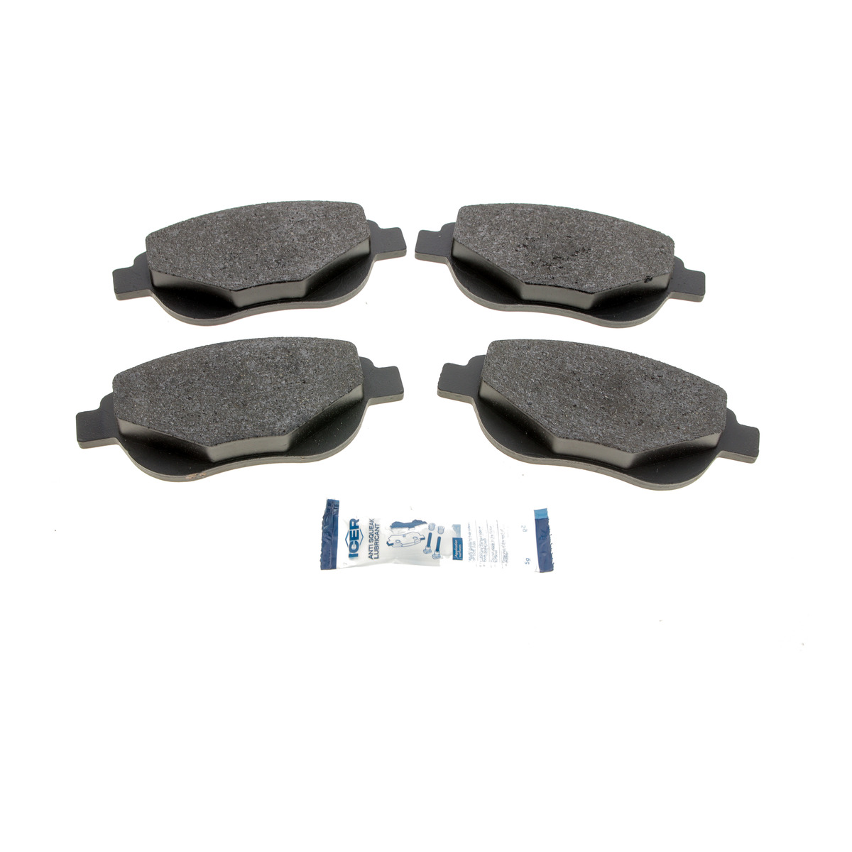 Колодки гальмівні (передні) Citroen C3 09-/C4 04-12/Peugeot 207 07-/307 03-12/1007 05- Icer