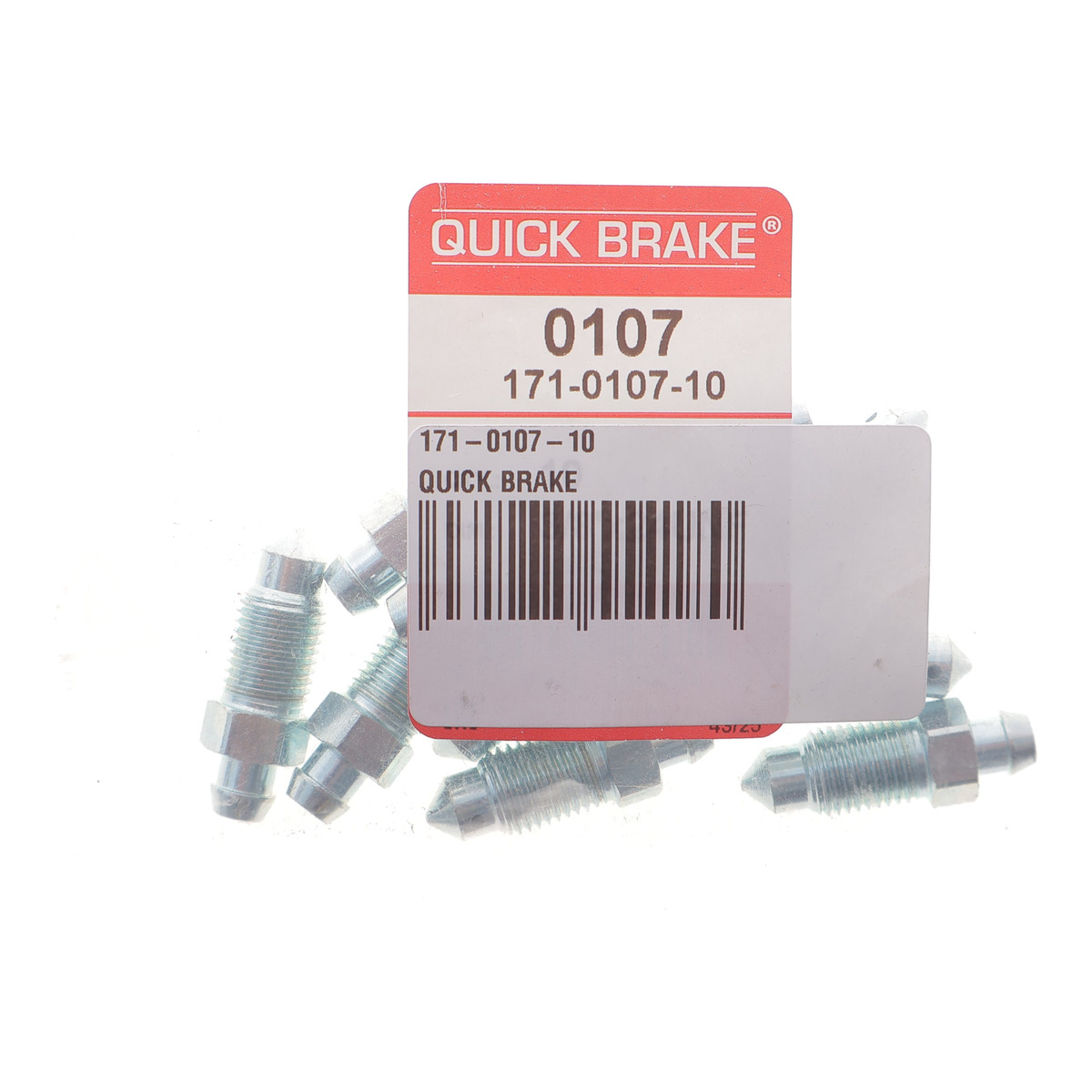 Штуцер прокачки гальм (3/8''x24/10x31) (К-кт 10 шт) Quick Brake
