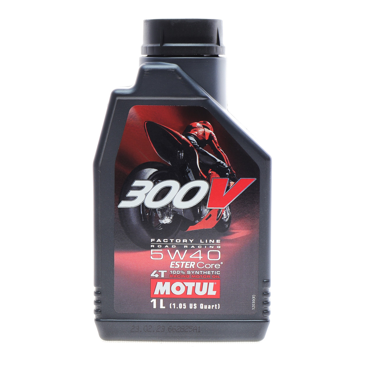 Олива 5W40 300V 4T Factory Line Road Racing (1L) (104112) Motul