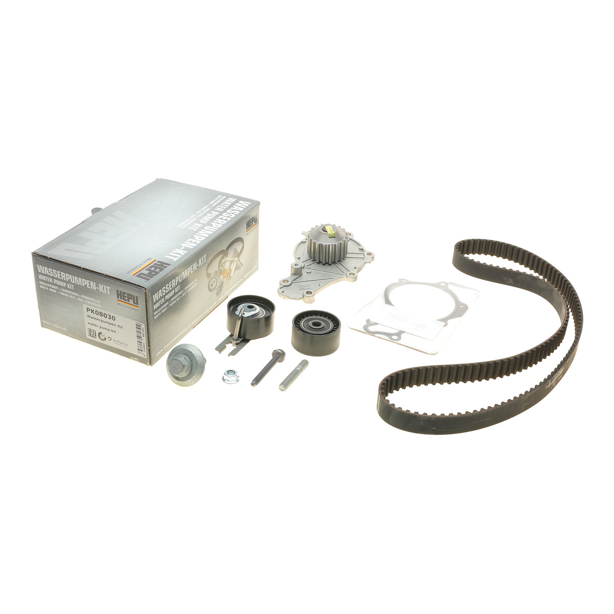 Комплект ГРМ + помпа Citroen Berlingo/Peugeot Partner 1.6HDI (z=137) HEPU