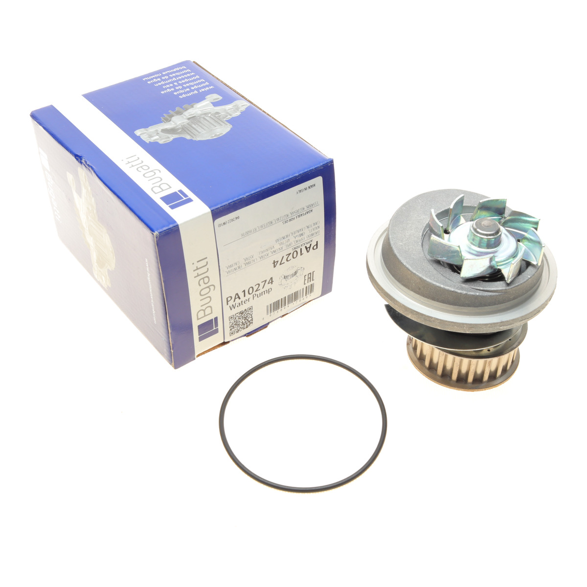 Помпа води Opel Astra F/Kadett E/Omega A/Vectra A/Ascona C 1.6/1.8/2.0 84-98 (B/B)(8 лоп) Bugatti