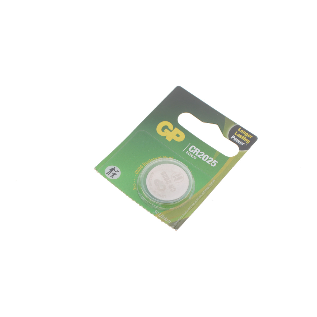Батарейка GP Lithium CR2025-8U5 (3V DC) (1шт) GP