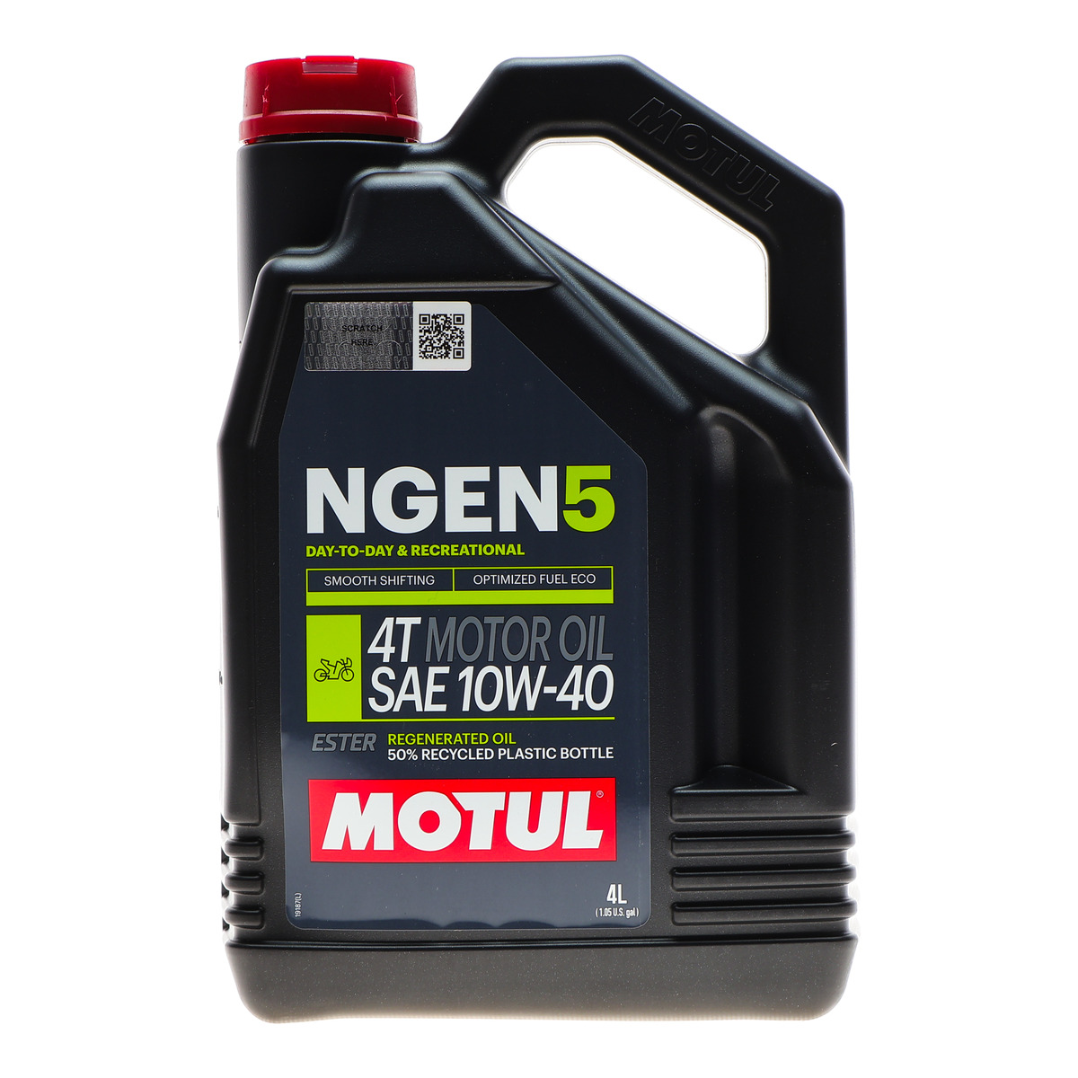 Олива 10W40 NGEN 5 4T (4L) (API SP/JASO MA2) (111830) Motul