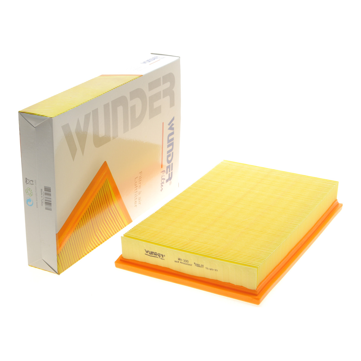 Фільтр повітряний Opel Vectra A/B 1.6-2.0 88-03 Wunder Filter