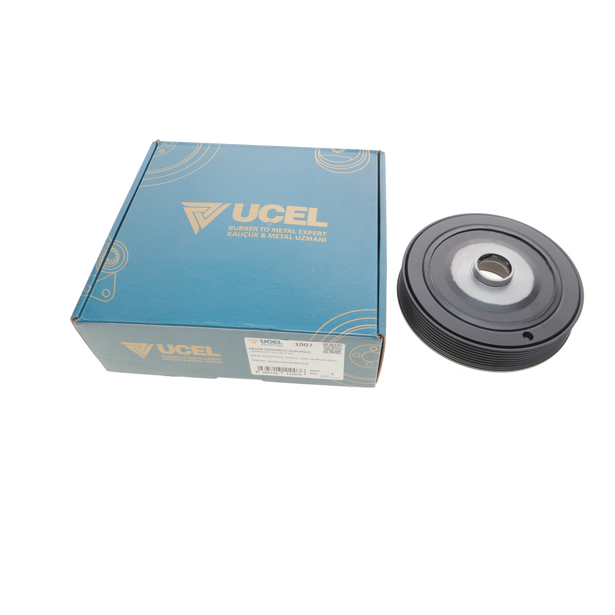 Шків колінвалу Renault Megane/Laguna 2.0 16V 02- UCEL