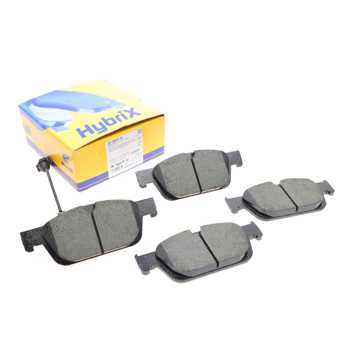 Колодки гальмівні (передні) VW T5 03-15/T6 15- (Ate - Teves)/(з датчиком) Metelli