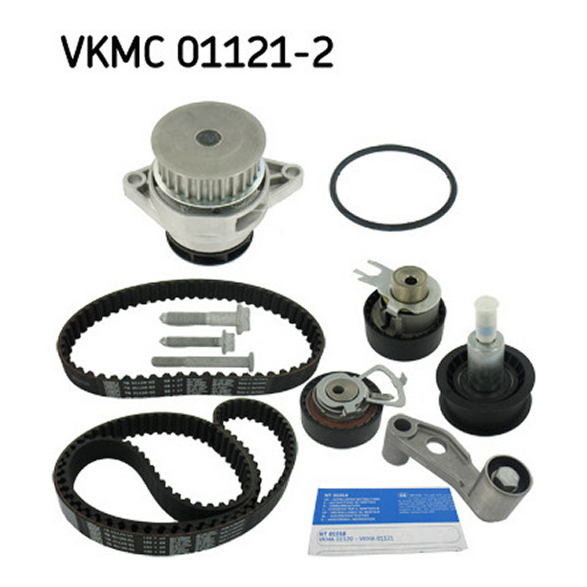 Комплект ГРМ (ремінь + ролик + водяний насос) AUDI A2, SEAT LEON, TOLEDO II, VW BORA, BORA I, GOLF IV, LUPO I, POLO, POLO III 1.6 09.98-06.06