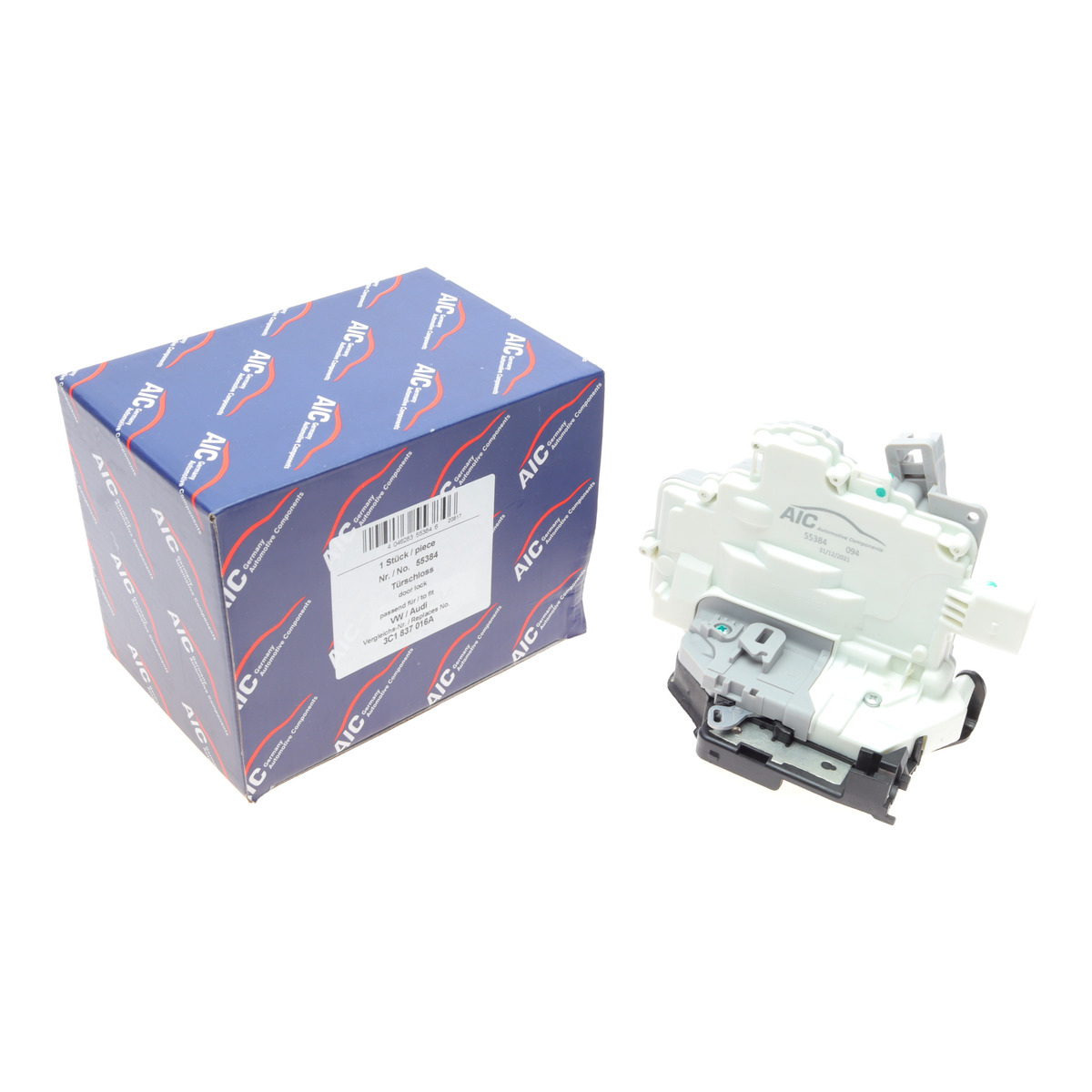 Замок дверей (передніх/R) Audi Q7/VW Tiguan 06-18 AIC